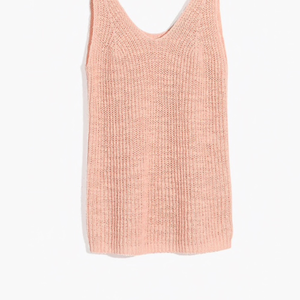 Monterey Sweater Tank - Lucid Pink